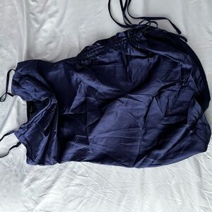 Elegant Navy Blue Dress